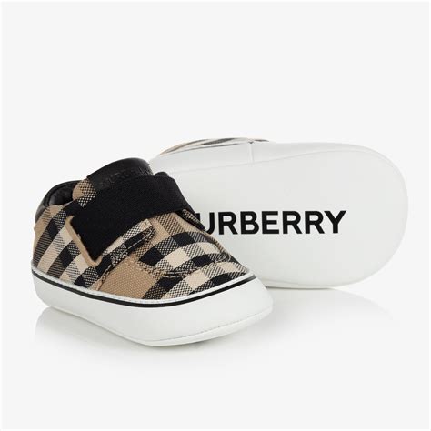 toddler burberry sneakers|high top sneakers for infants.